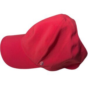 Lululemon Athletica Lululemon Fast Free Run Vibrant Coral Hat